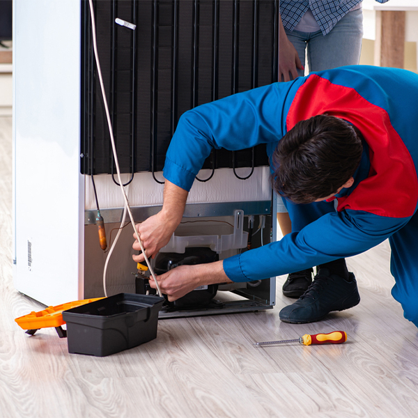 how much do you charge for refrigerator repair services in Smithboro